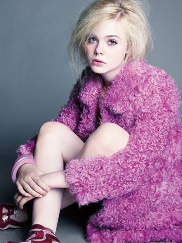 Lovely Elle Fanning lindo y encantador
